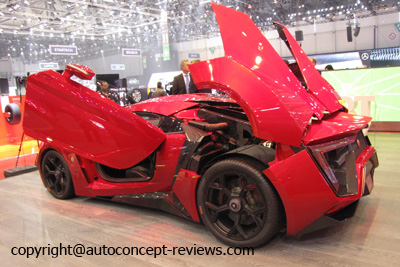 WB Motors Lykan Hypersport - Magna Steyr